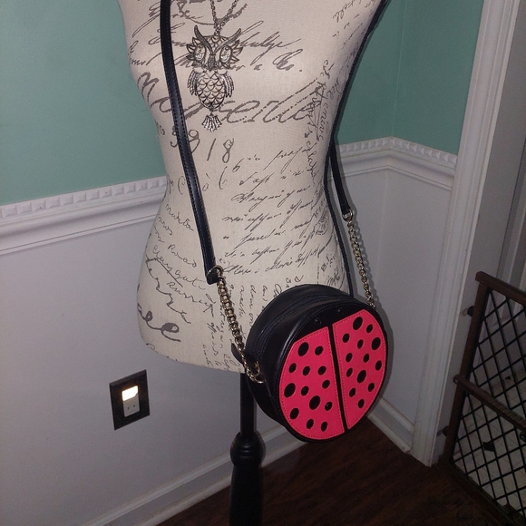 Kate Spade Turn A New Leaf Micha Ladybug Crossbody - Picture 3 of 5